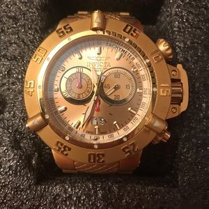 Men’s Gold Invicta Watch